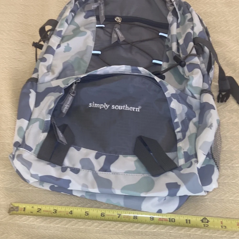 NWT Simply Southern Camo backpack